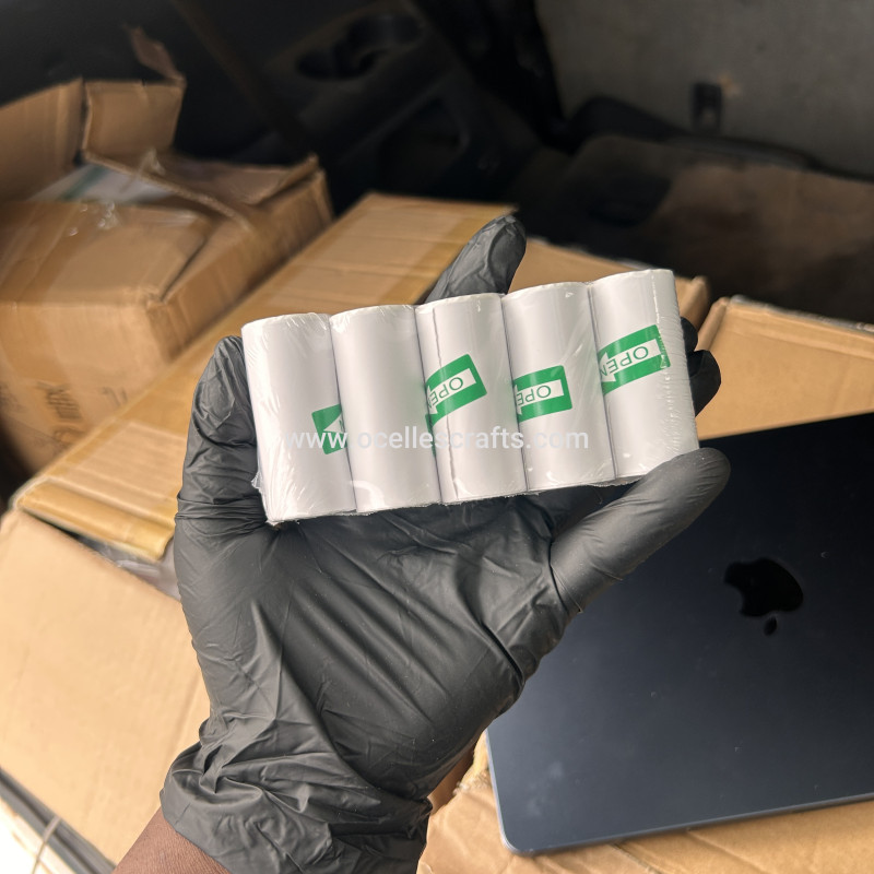 5pcs White sticky roll set