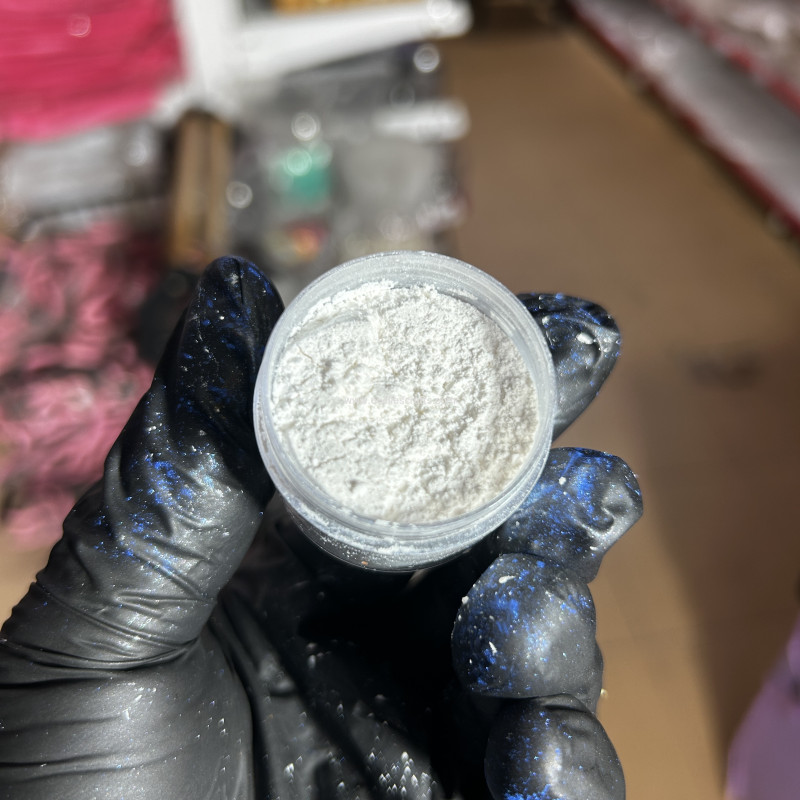 White mica Powder 25g pearlescent mica powder