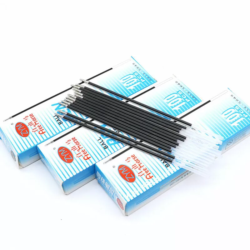 100pcs Blue Pen Inks