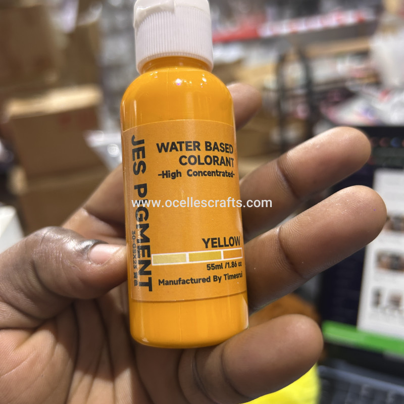 Yellow Highly Concentrated Water-Based Pigment ( 55ml )