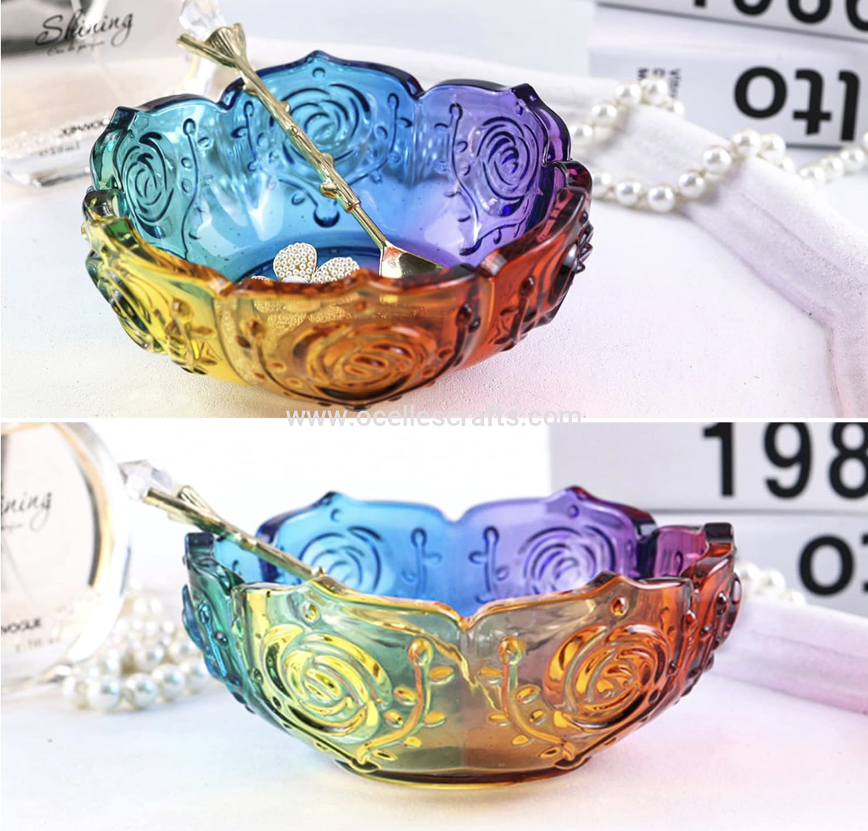 Decorative 11cm bowl mold