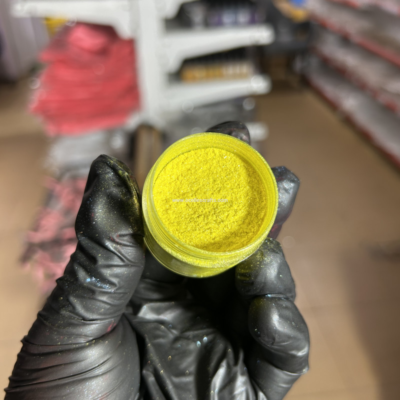 Yellow Mica Powder 25g pearlescent mica powder