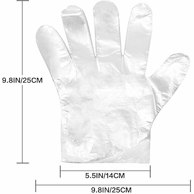 100pcs Rubber Gloves