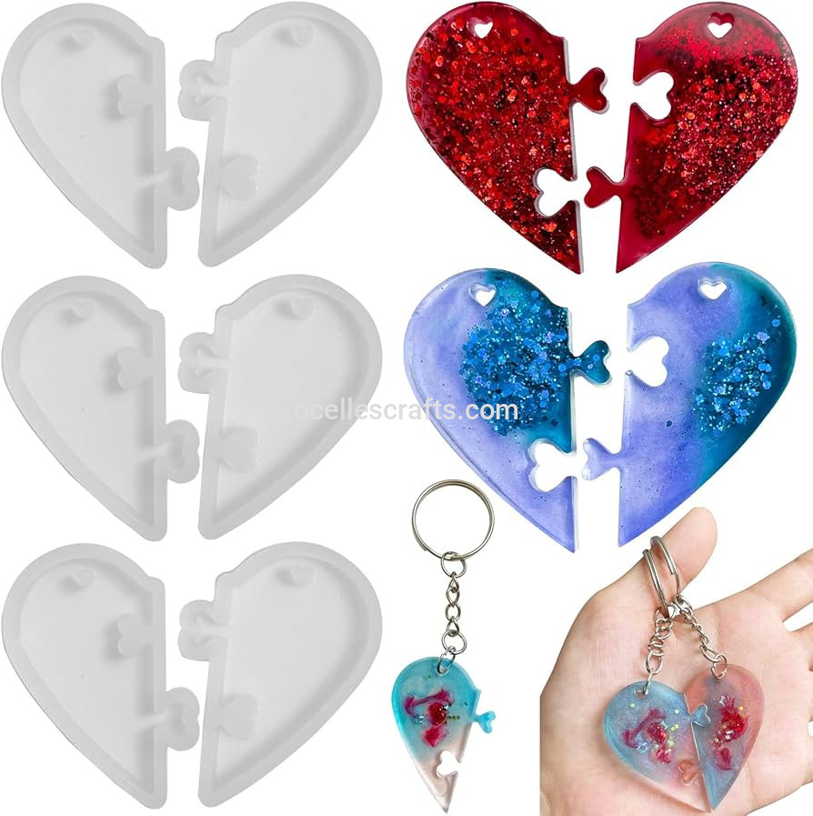 Split Heart Mold