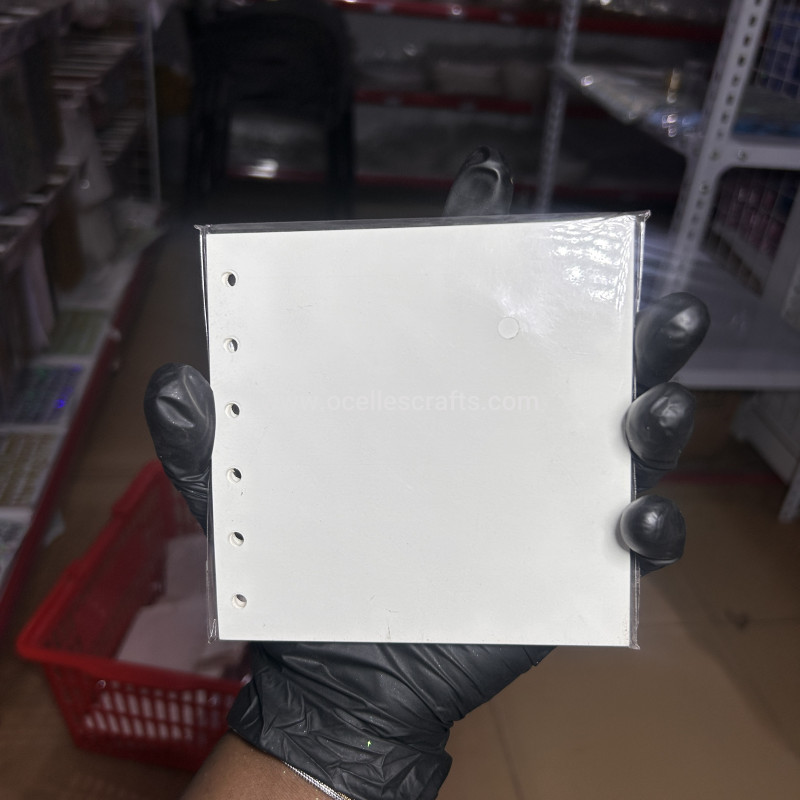 A7 widened blank refill sheet