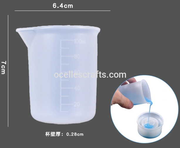100ml Silicon Measuring Cup