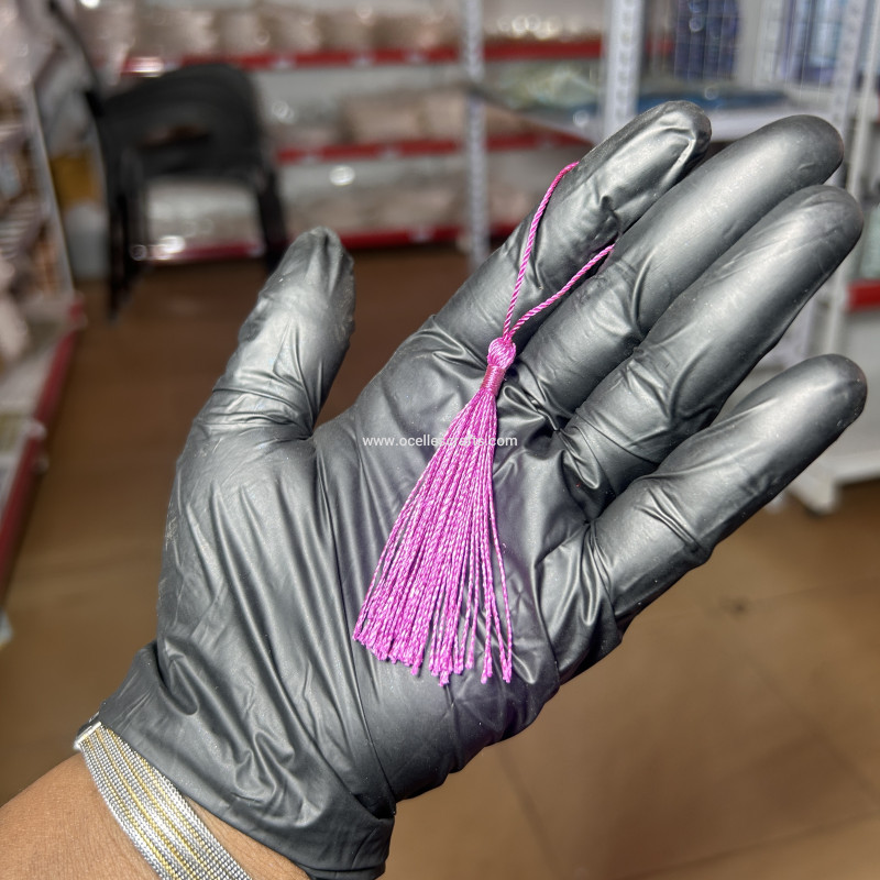 Purple Silk tassel