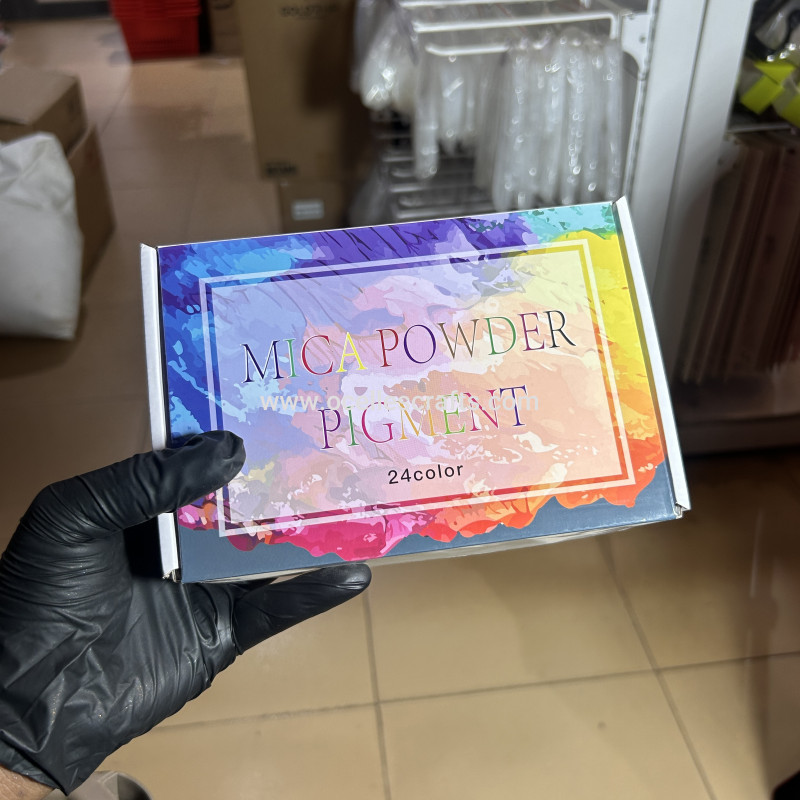 24 color Mica Powder Set