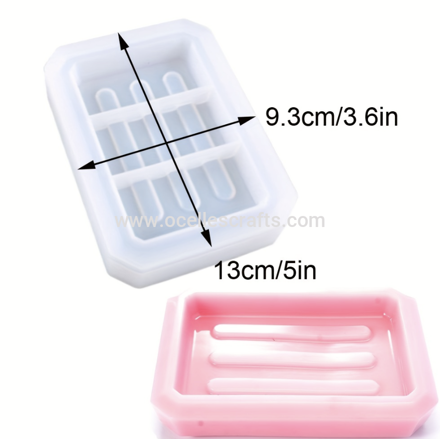 Rectangle Soap Dish Mold