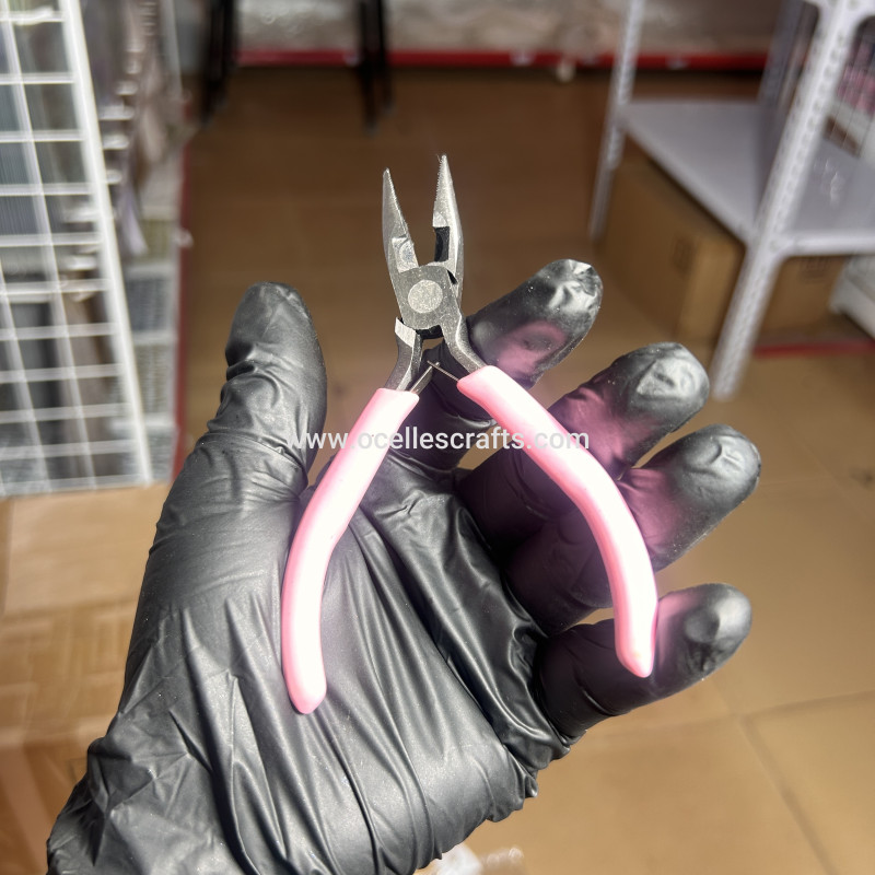 Chain nose Plier With teeth and Cutter