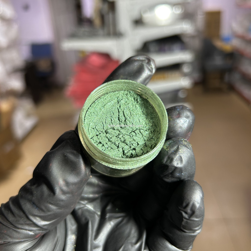Army Green Mica Powder 25g pearlescent mica powder