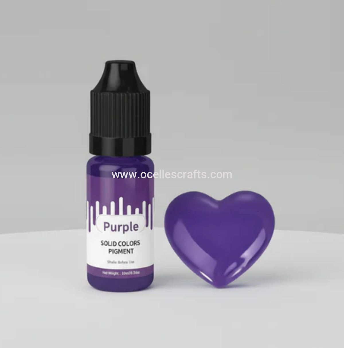 Purple Solid Pigment ( 10ml )