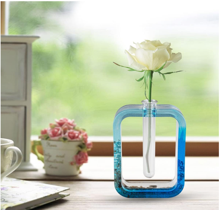 Rectangular Flower vase mold Hollow flower vase mold hydroponic (DOES NOT COME WITH TUBE)