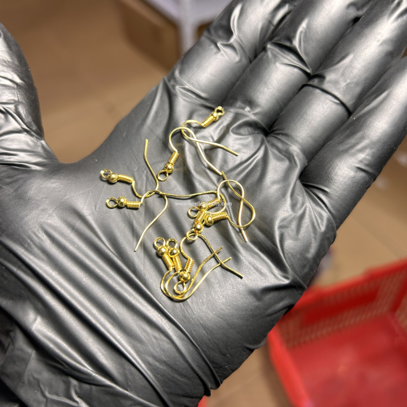 10pcs Gold Earring Hooks(5 pairs)