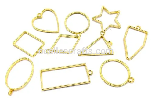 Gold Open Back Bezel