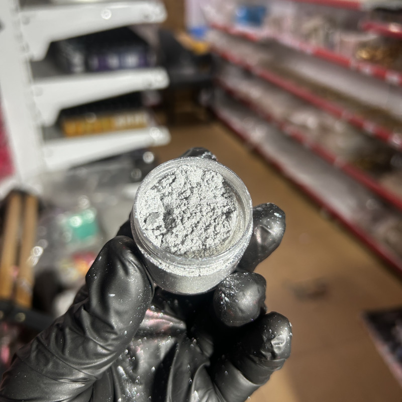Silver Mica Powder 25g pearlescent mica powder