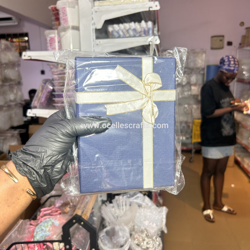 A6 Blue Lid Packaging Box (19*14*5cm)