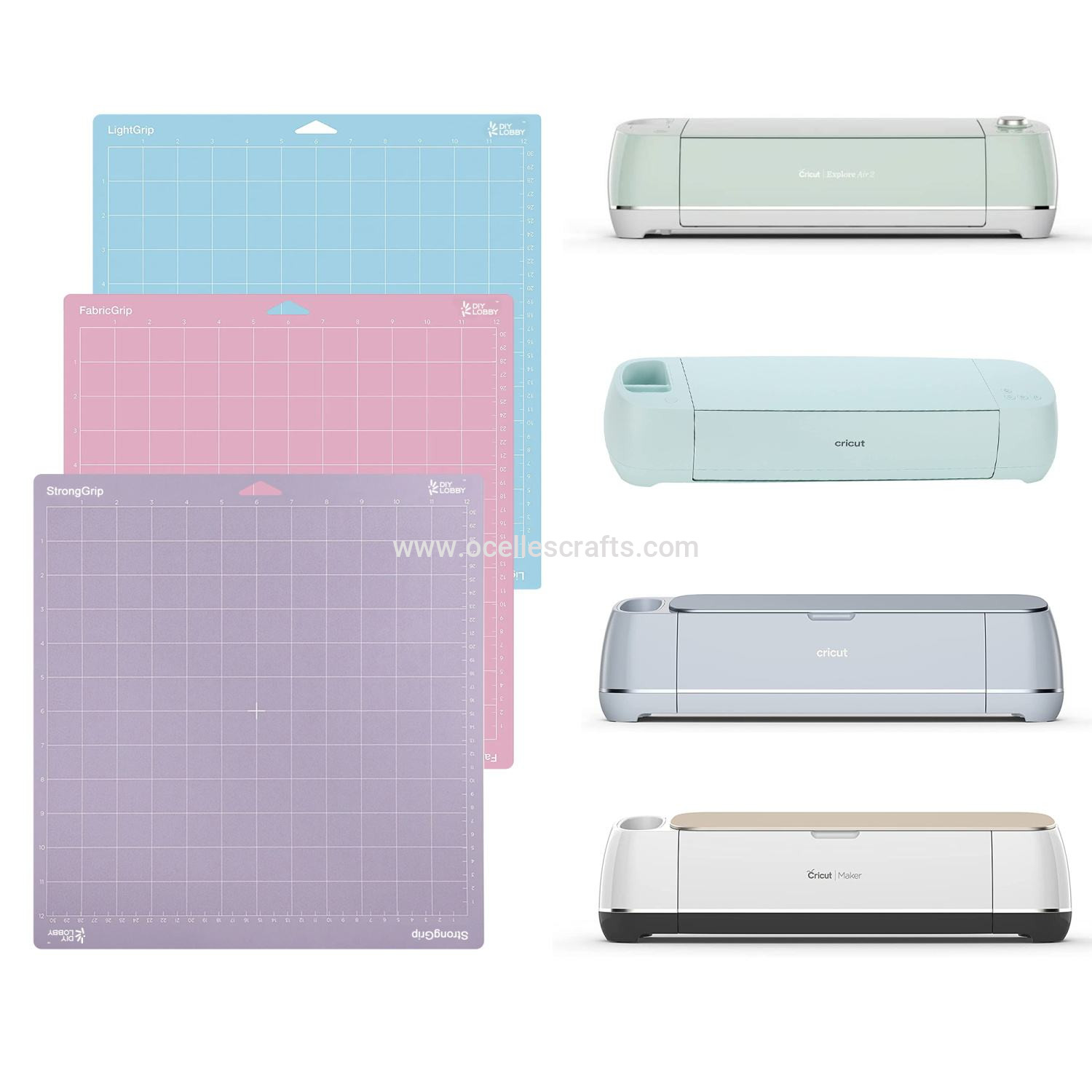 12" * 12" Standard Grip Adhesive Cricut Cutting Mat