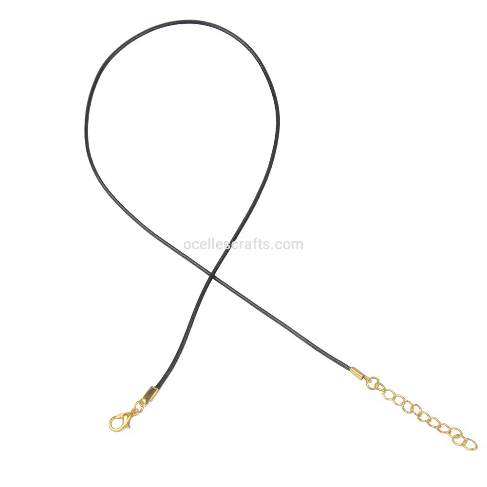 5 pcs gold wax cord