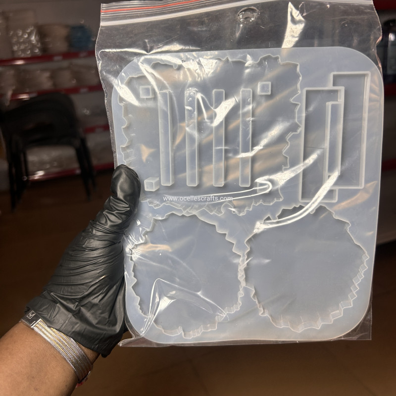 2 in 1 Coaster Mold with Stand