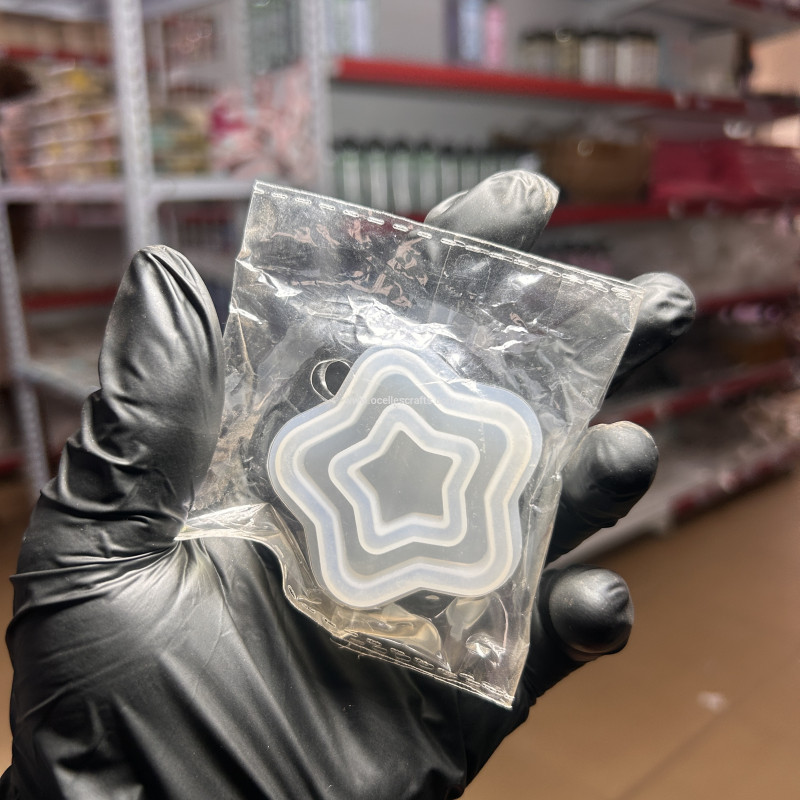 Star Shaker Keychain Mold