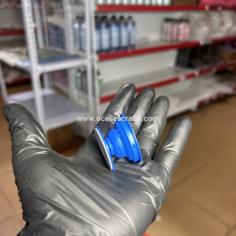 Blue Adhesive PopSocket or Phone Grip
