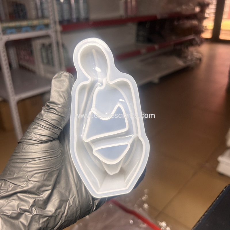 Thinking Woman or Person sculpture mold Type 3