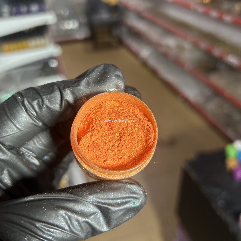 Orange Mica Powder 25g pearlescent mica powder