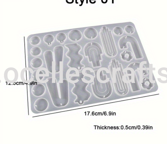 Hook Earring Mold Type 4