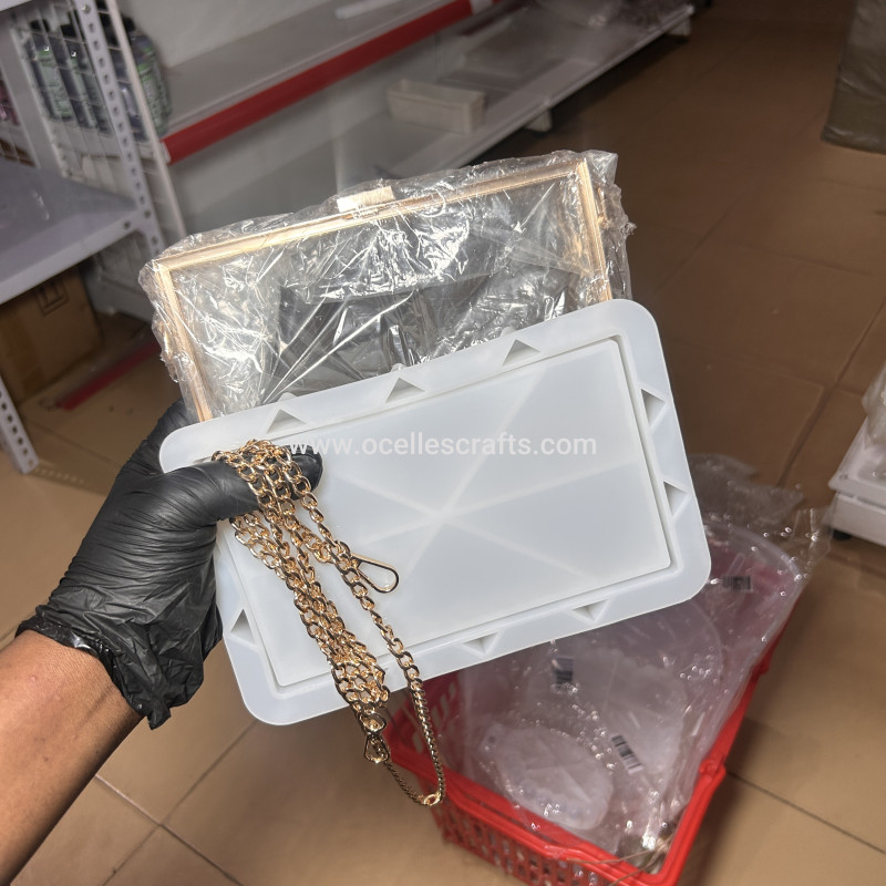 Clutch Purse or Bag Mold with Accessories