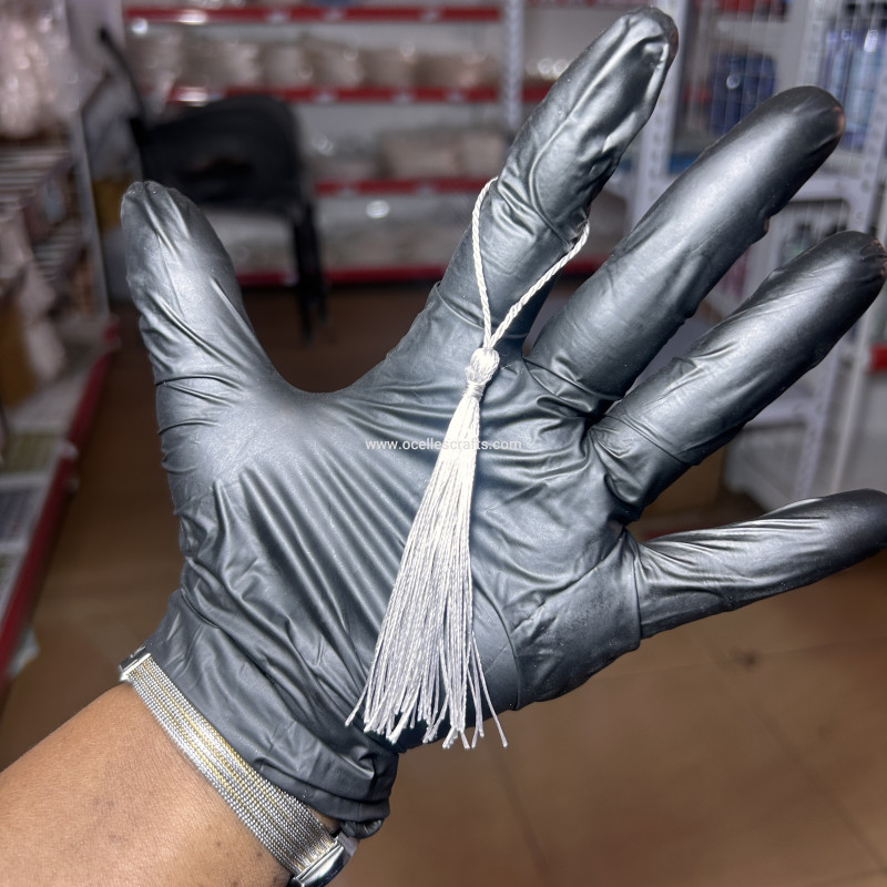 Light Grey Silk tassel