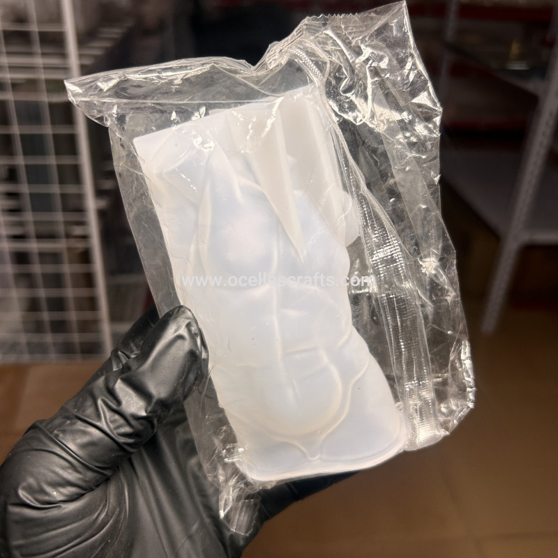 Man body torso Figurine Mold