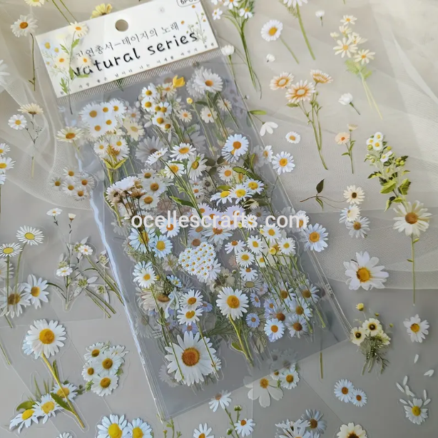 White Natural Series Sticker