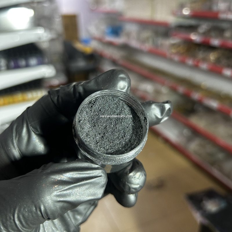 Black Mica Powder 25g pearlescent mica powder