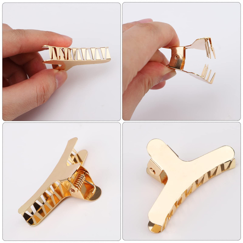 Gold Claw Clip Base