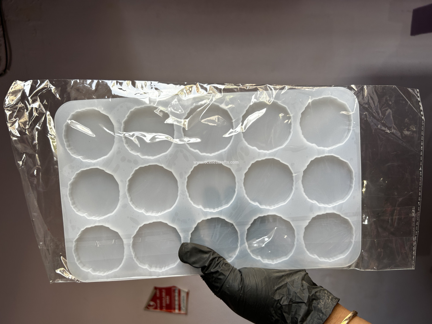 15 in 1 keychain geode, 5cm mold