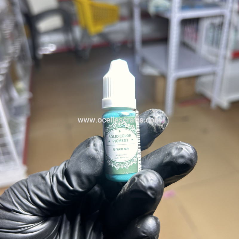 Green Solid Pigment ( 10ml )