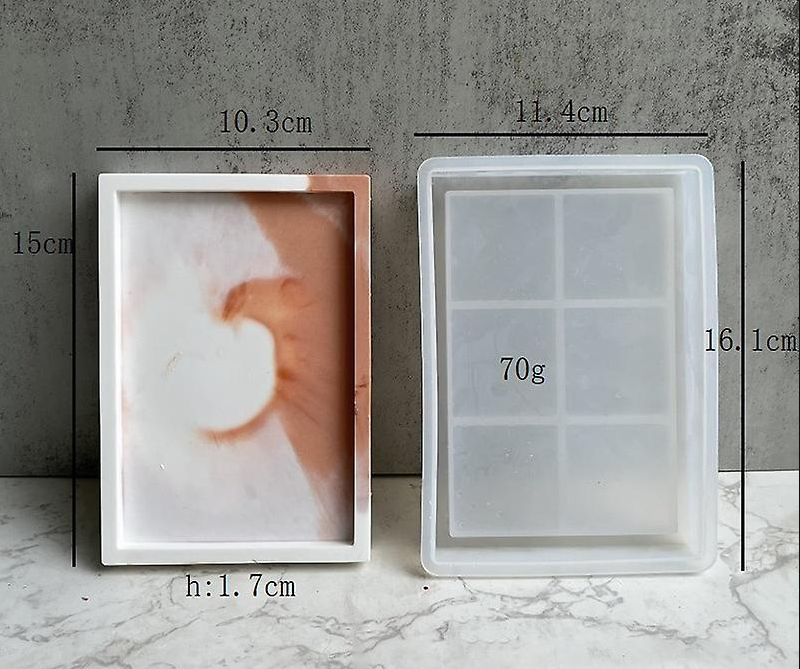 Rectangular Picture Frame or Coaster Mold