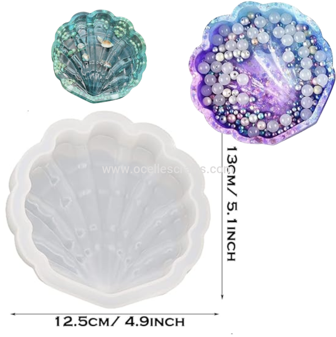 Round Base Clam Shell Storage Mold