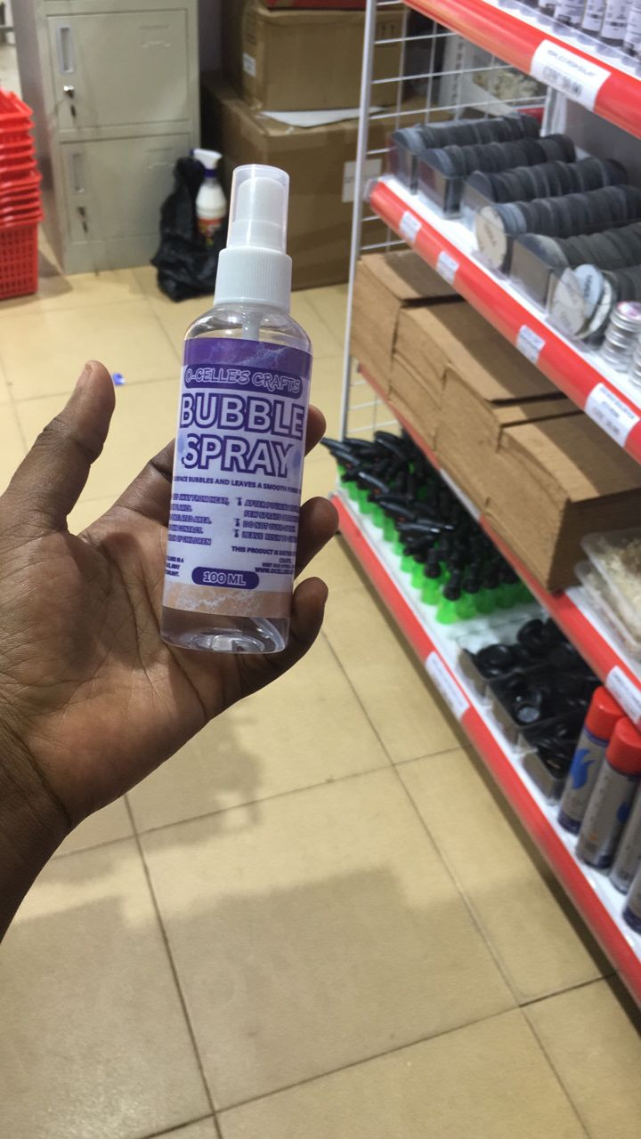 100ml bubble spray