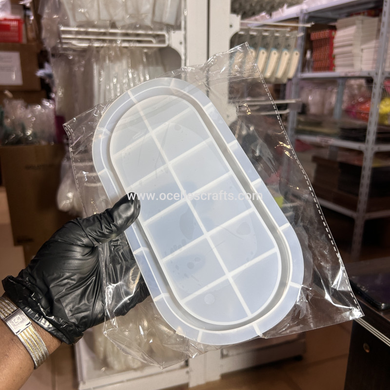 Large oval tray mold