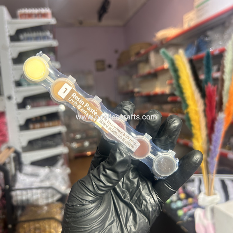 Set 1 6 in 1 Pastel Paste Pigment 2ml Solid Pastel Highly Pigmented Macaron Pastel Pigment