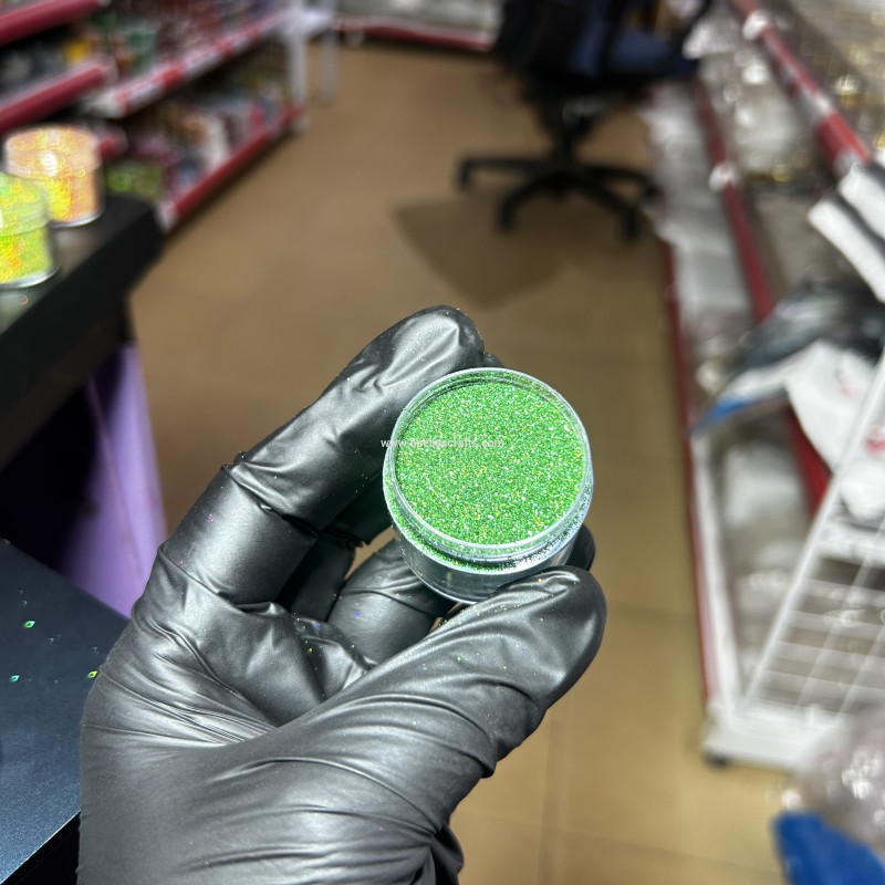 Green Holographic Fine Glitter