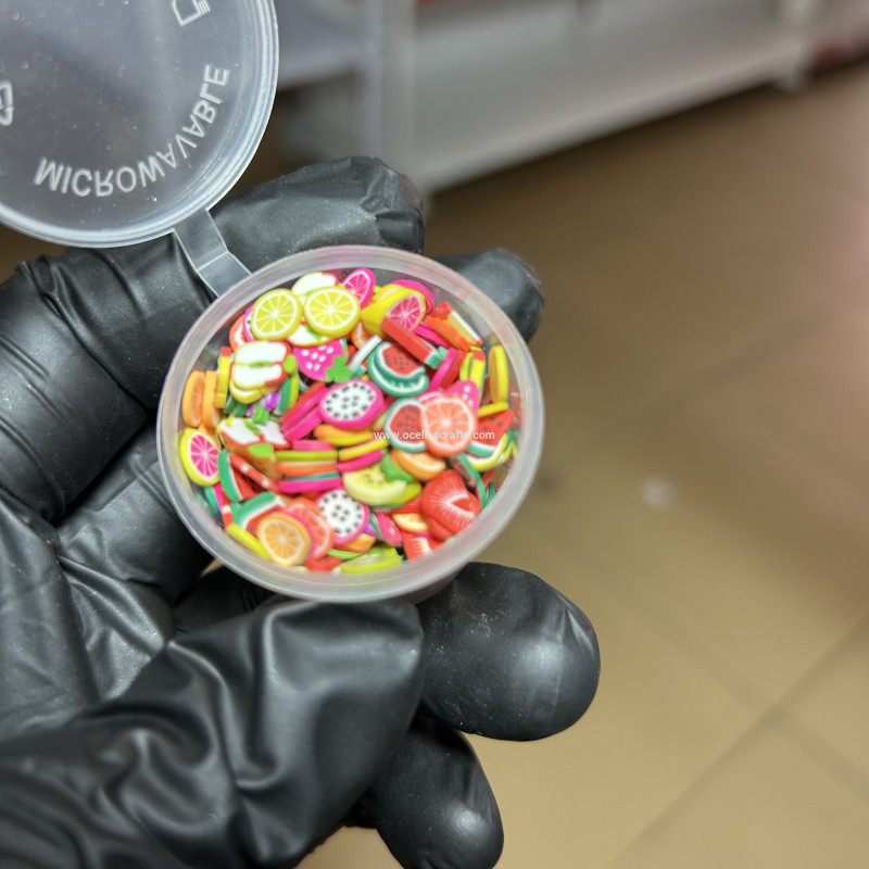 Fruit Polymer Clay Slices