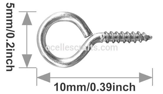 20pcs Eyescrews