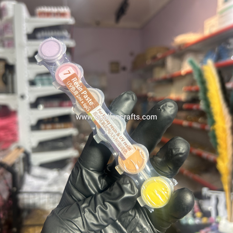 Set 7 6 in 1 Pastel Paste Pigment 2ml Solid Pastel Highly Pigmented Macaron Pastel Pigment