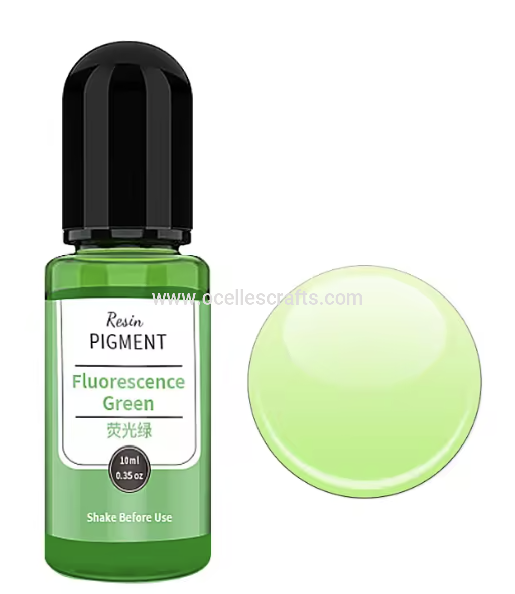 Fluorescence Green Translucent Pigment ( 10ml )
