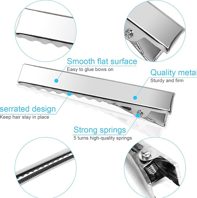 3 pcs Hair Clip Base