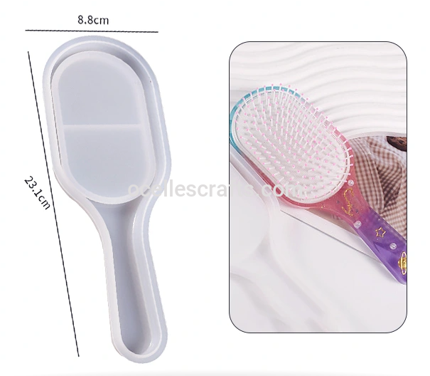 Oval Shaped Brush Mold - Broad Type