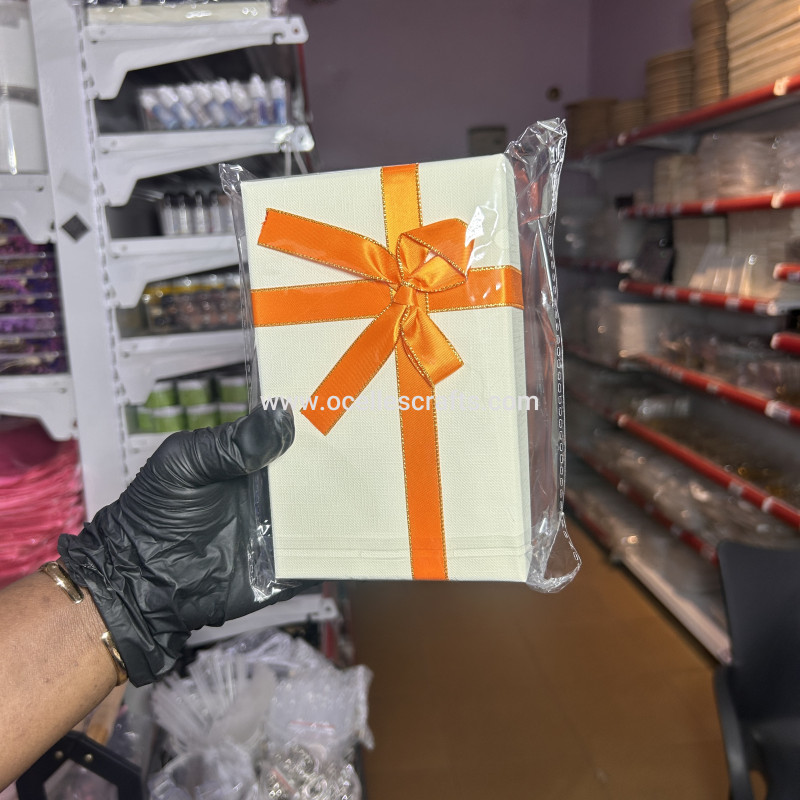 A7 Orange Base Packaging Box (16*10*4cm)